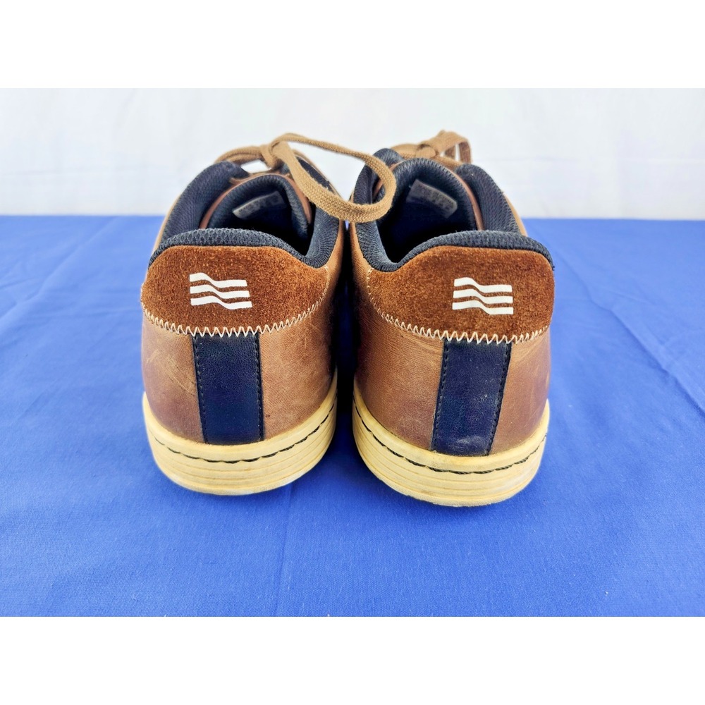 Adidas Adicross II Golf Shoes Men's Size 11.5 Brown Leather Athletic Spikeless - Picture 4 of 8